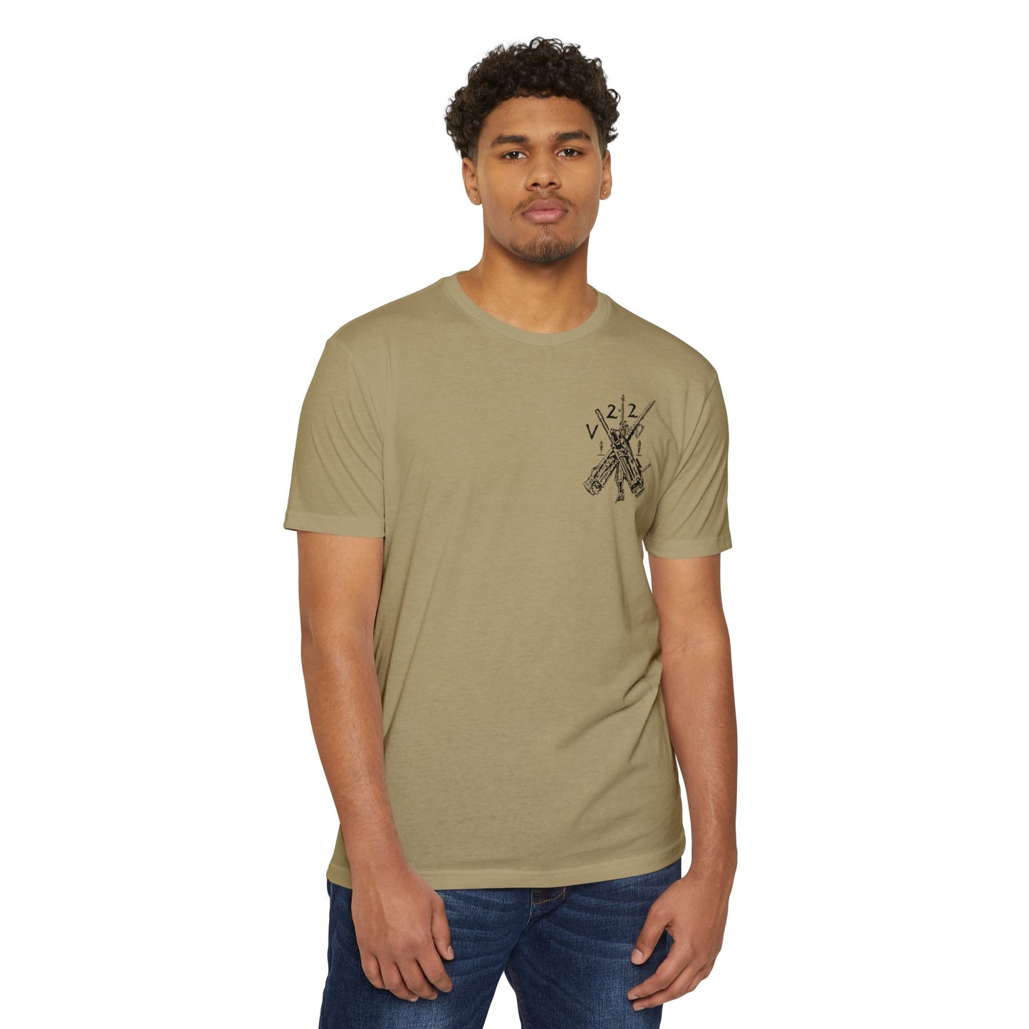 V22 heavy guns black shirt