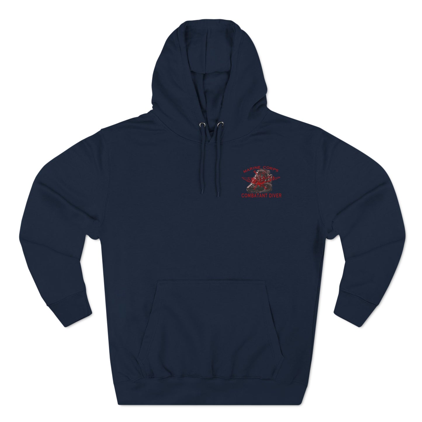 W-M VINTAGE MCD hoodie designThree-Panel Fleece Hoodie