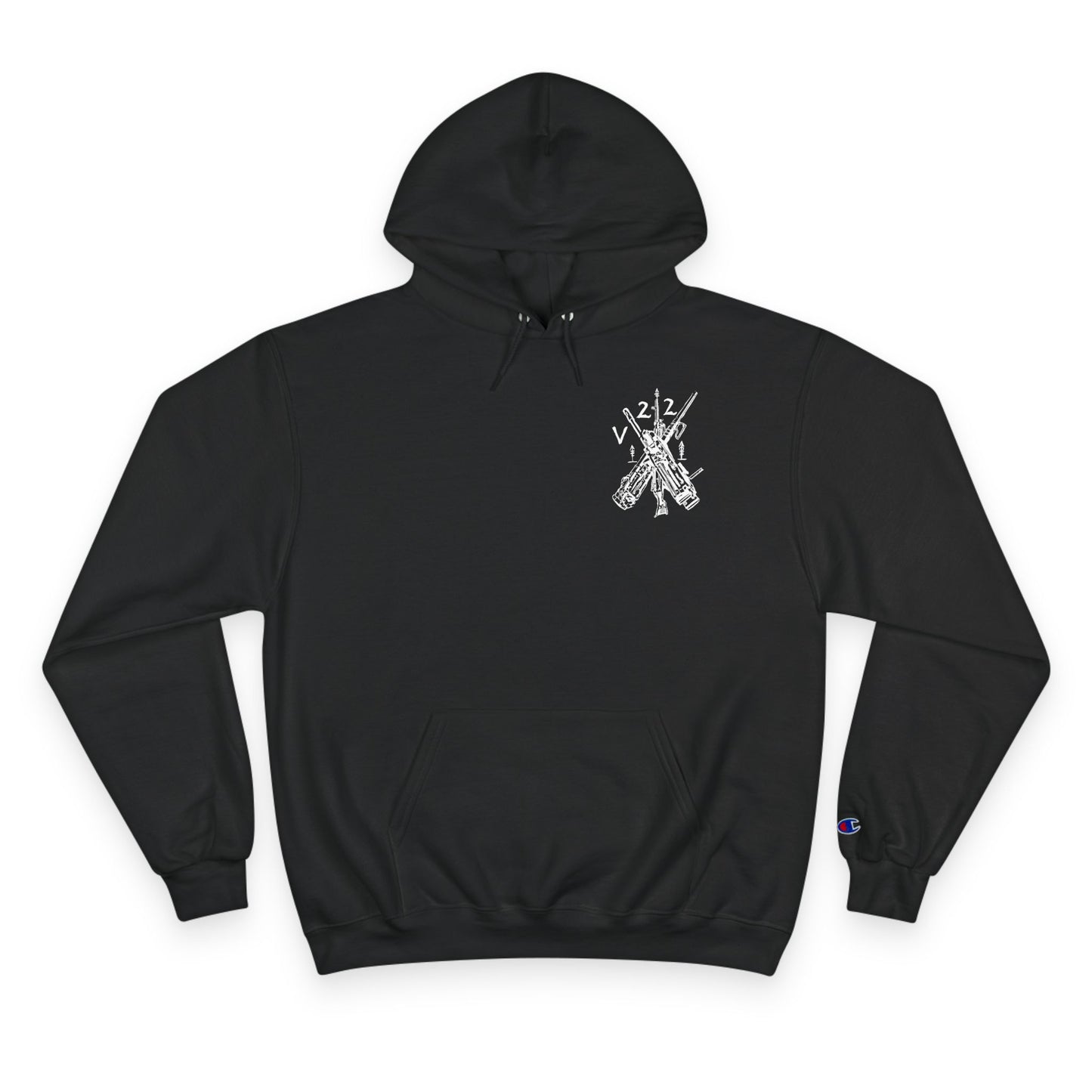 V22 HEAVY GUNS Champion Hoodie white