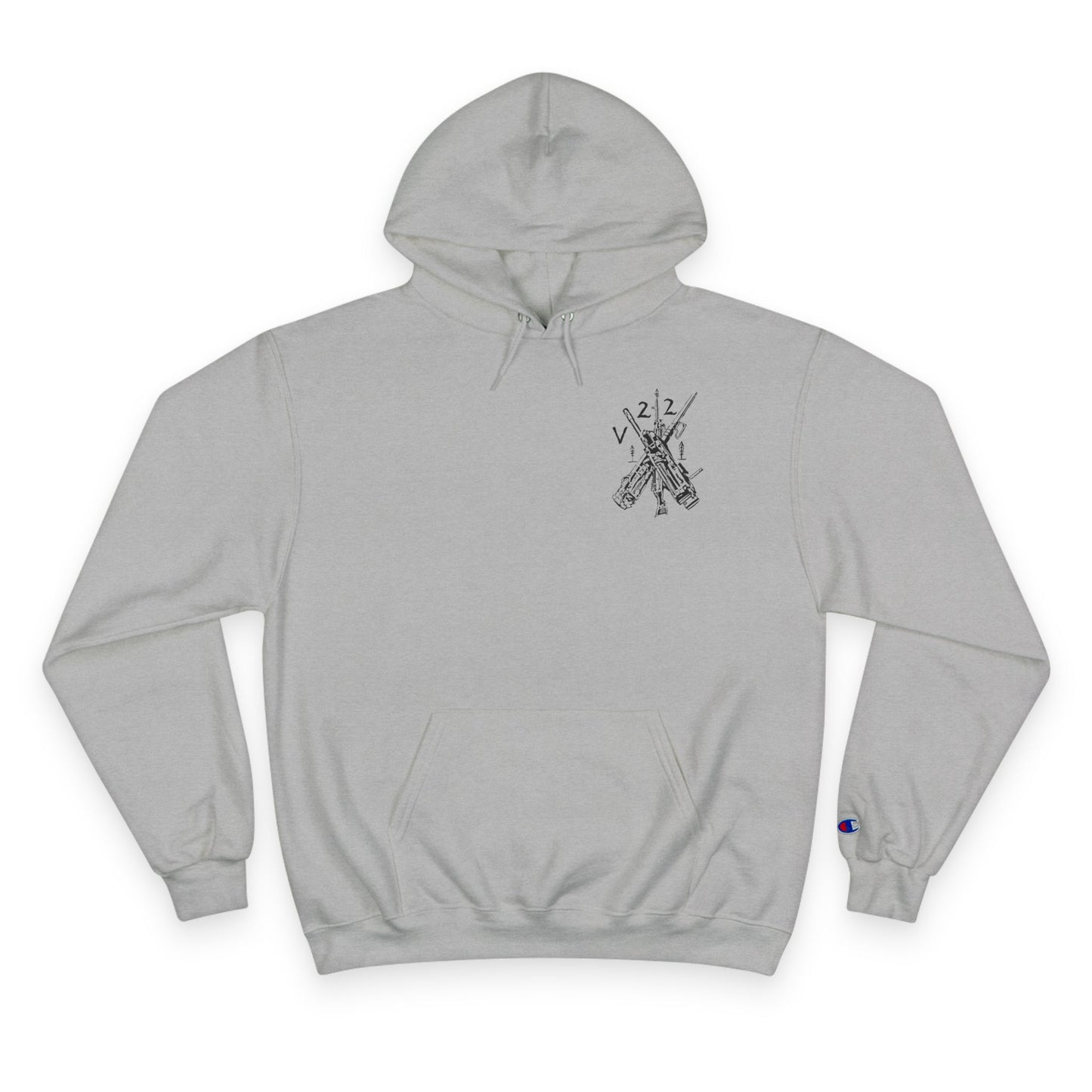 V22 HEAVY GUNS Champion Hoodie black