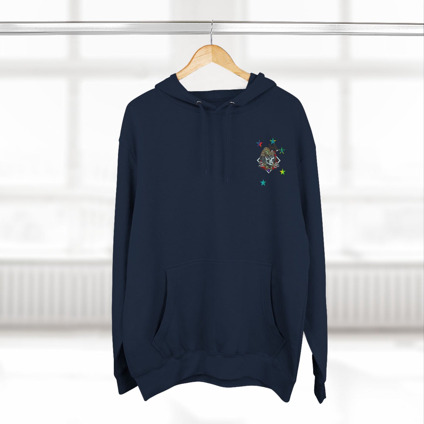 Cooking BANGS Three-Panel Fleece Hoodie