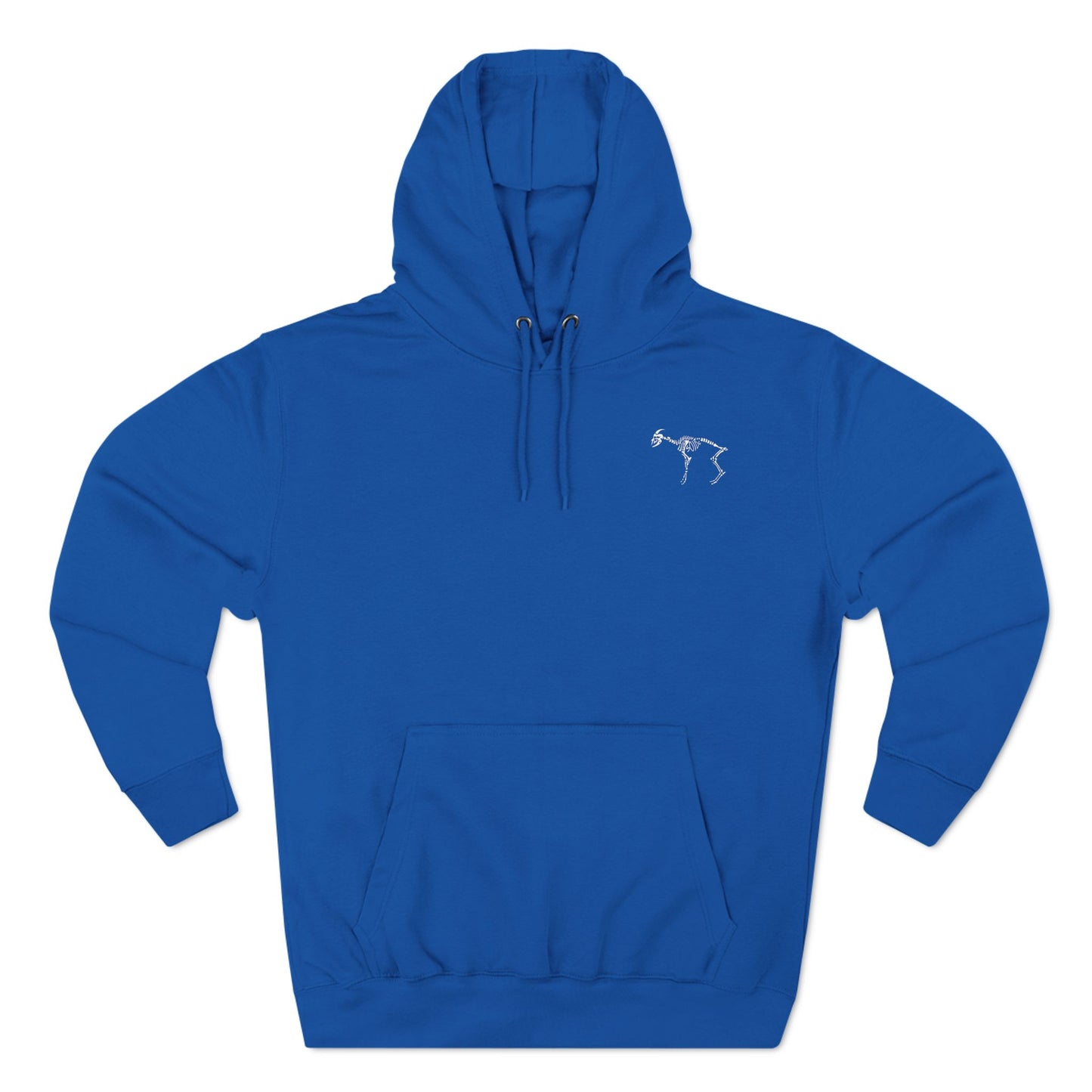 W-M “BONE GOAT” Three-Panel Fleece Hoodie