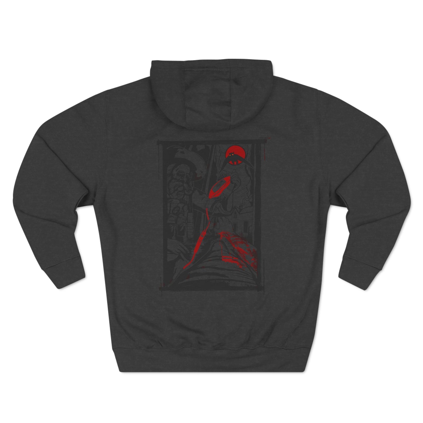 “HILL BILLY MEDICINE” Three-Panel Fleece Hoodie