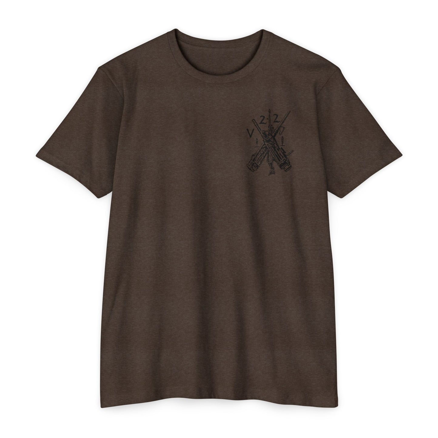 V22 heavy guns black shirt