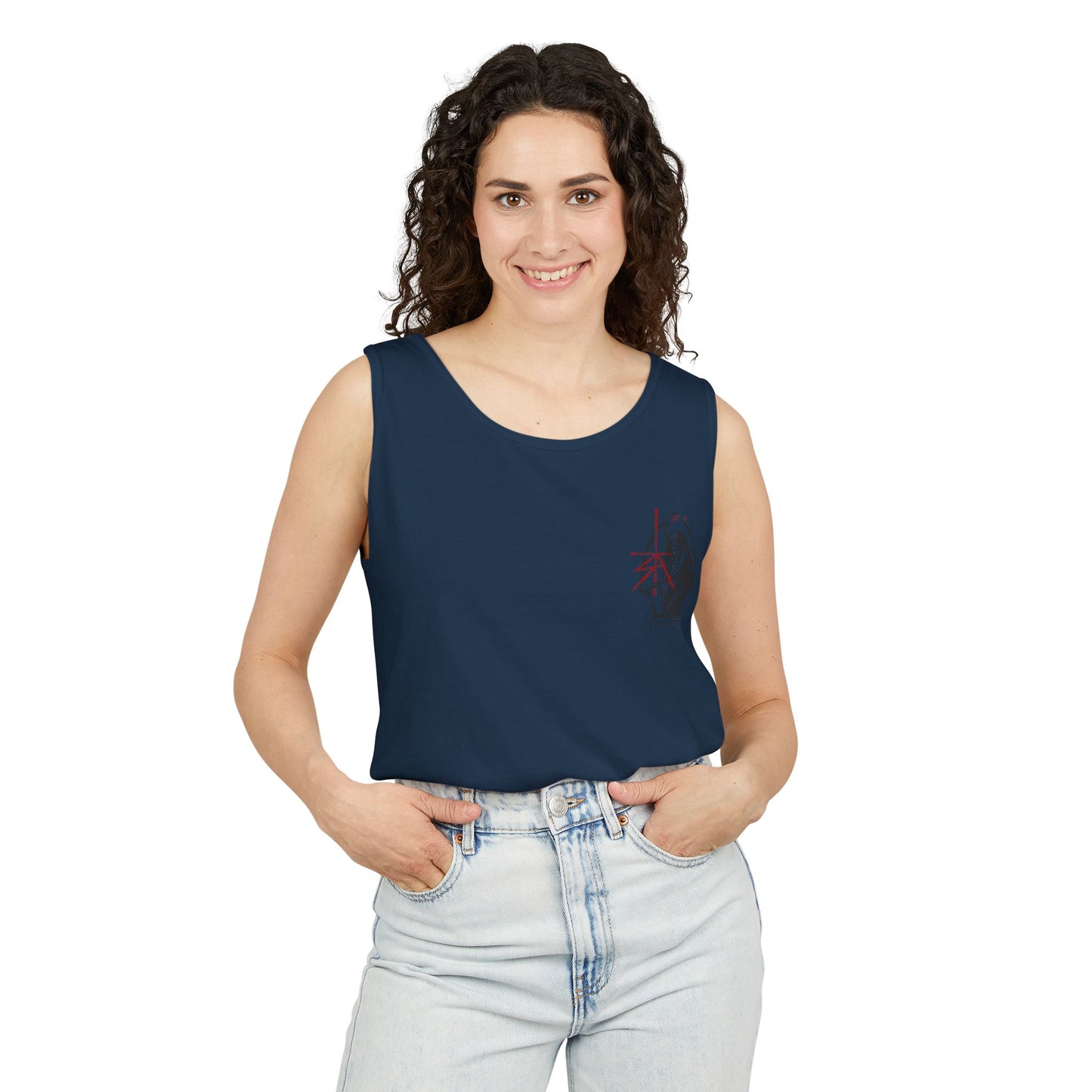 V32 STA black Tank Top