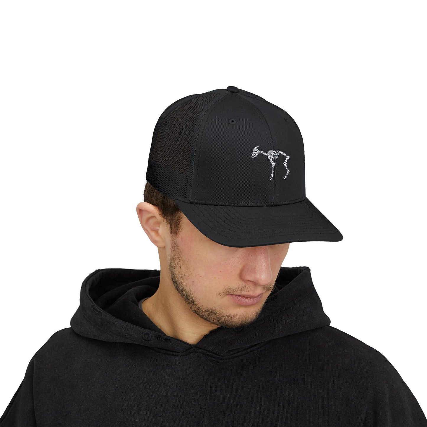BONE GOAT Snapback Trucker Cap