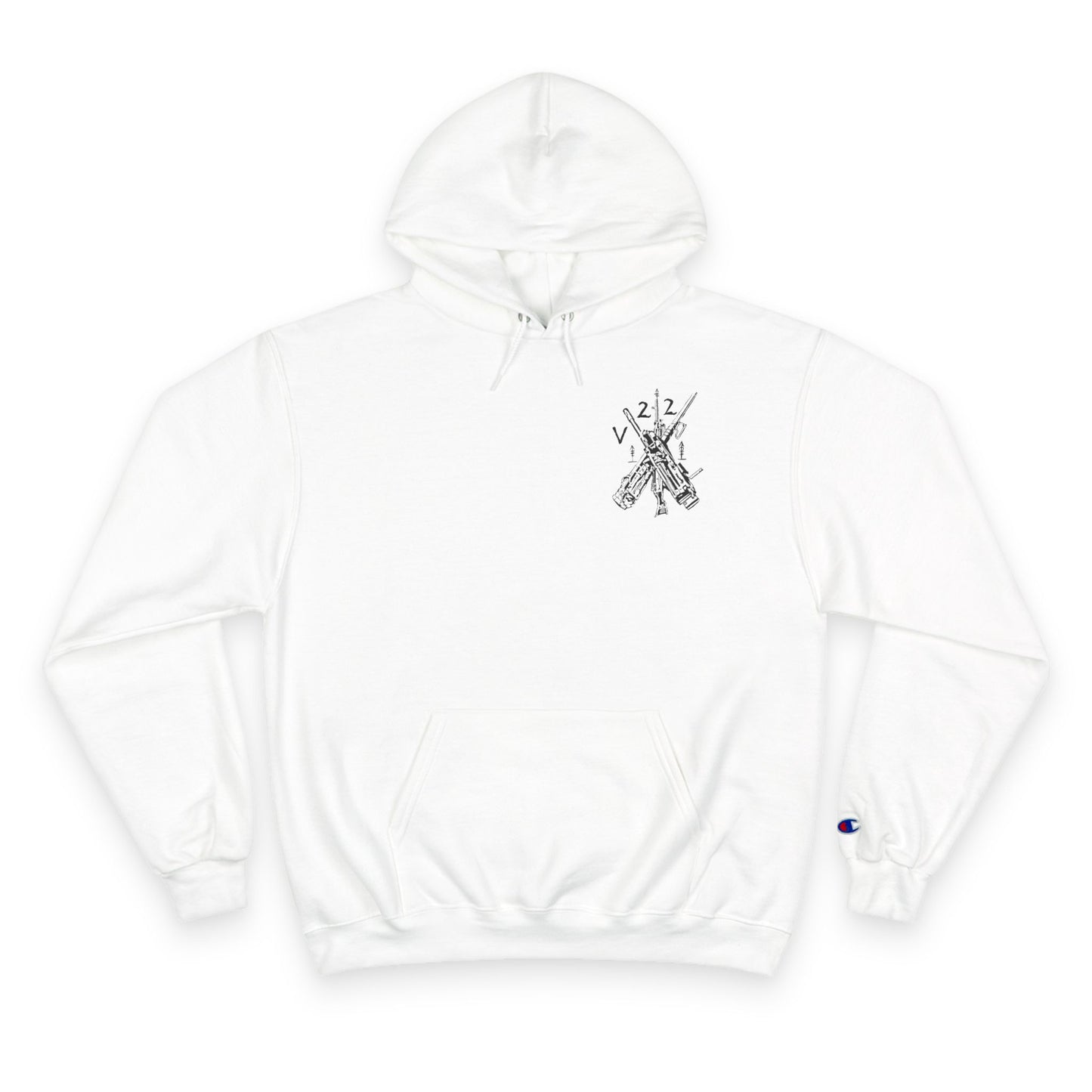 V22 HEAVY GUNS Champion Hoodie black