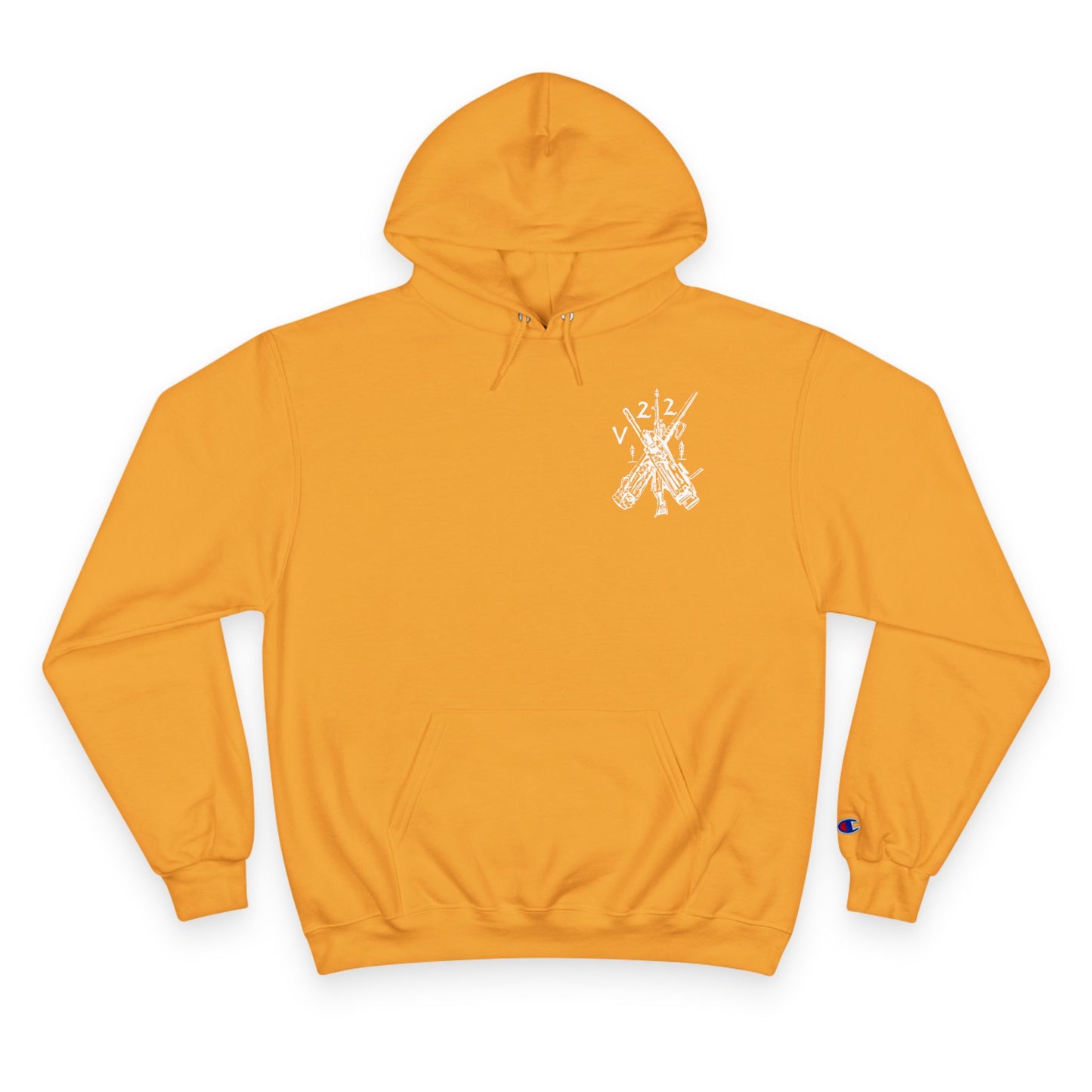 V22 HEAVY GUNS Champion Hoodie white