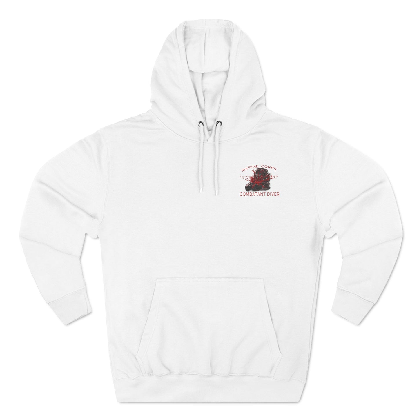 W-M VINTAGE MCD hoodie designThree-Panel Fleece Hoodie