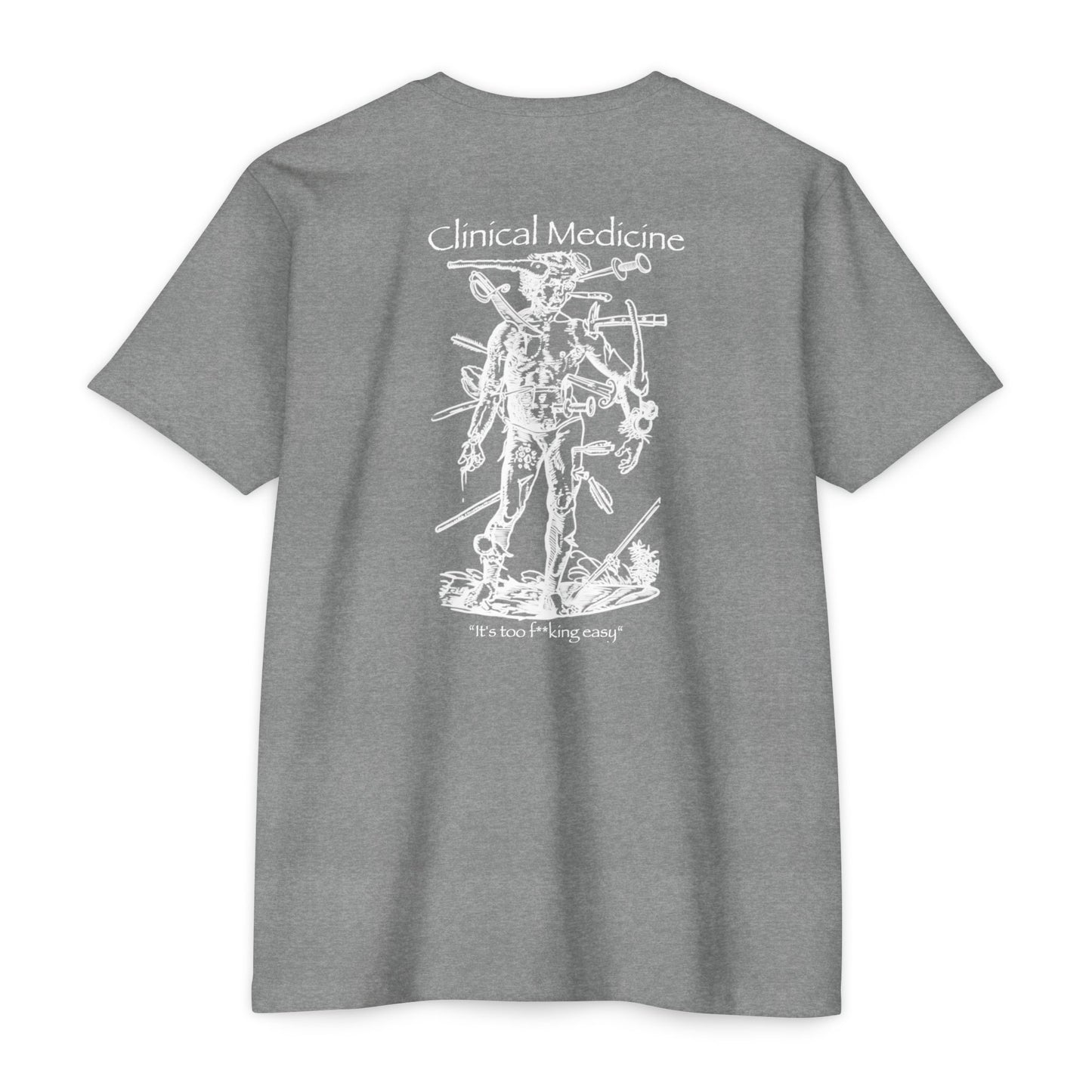 Clinical Medicine Unisex CVC Jersey T-shirt