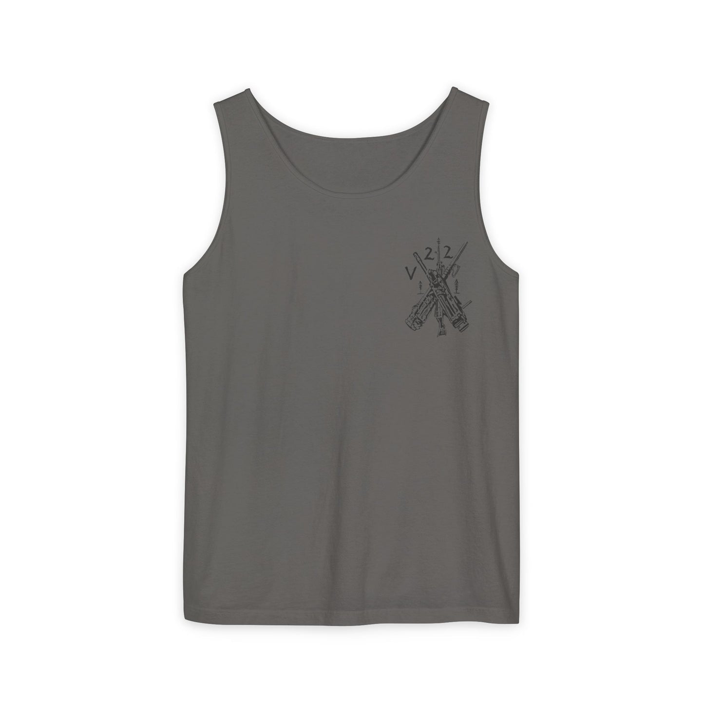 V22 heavy guns black Tank Top