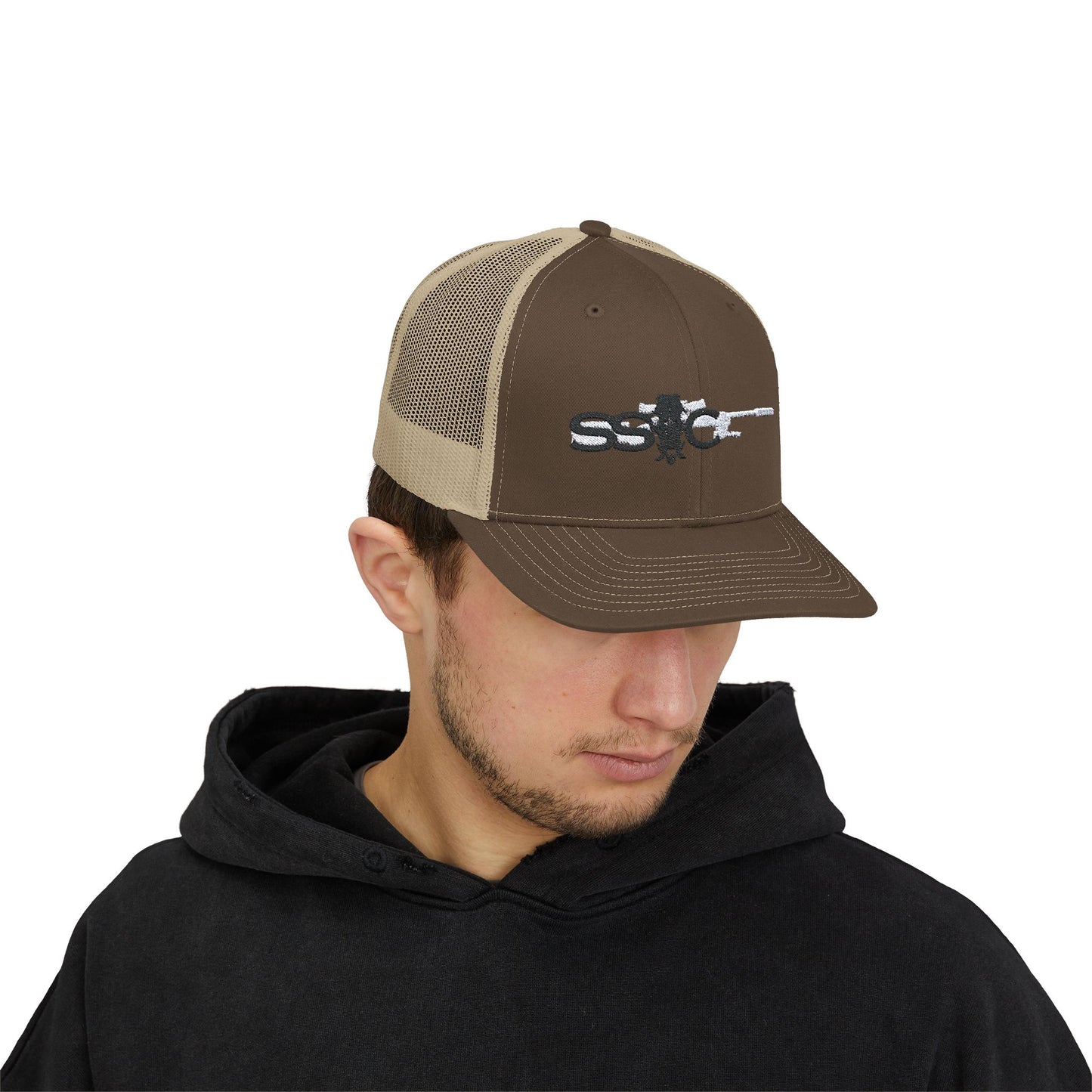 Scout sniper basic Course a5 Snapback Trucker Cap