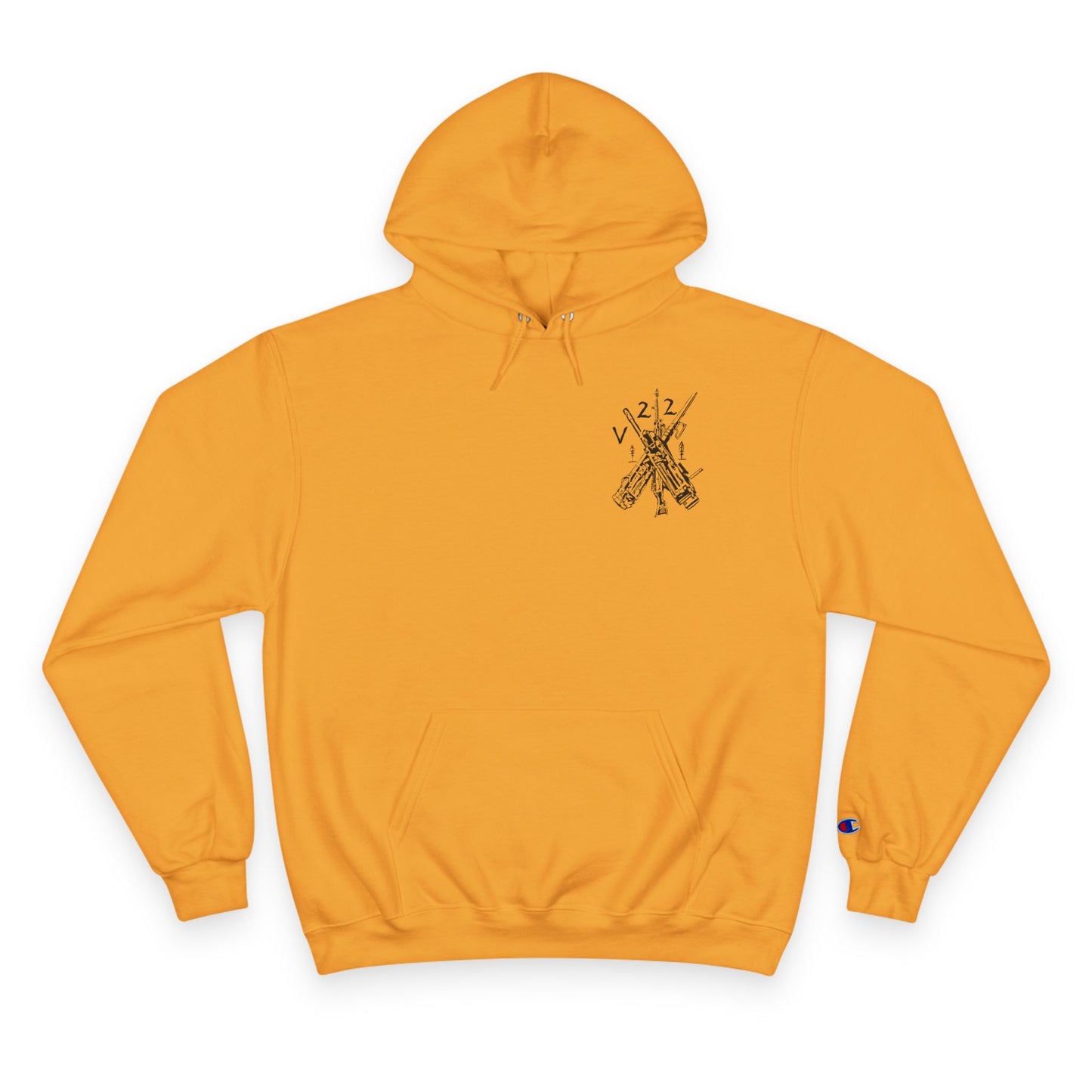 V22 HEAVY GUNS Champion Hoodie black