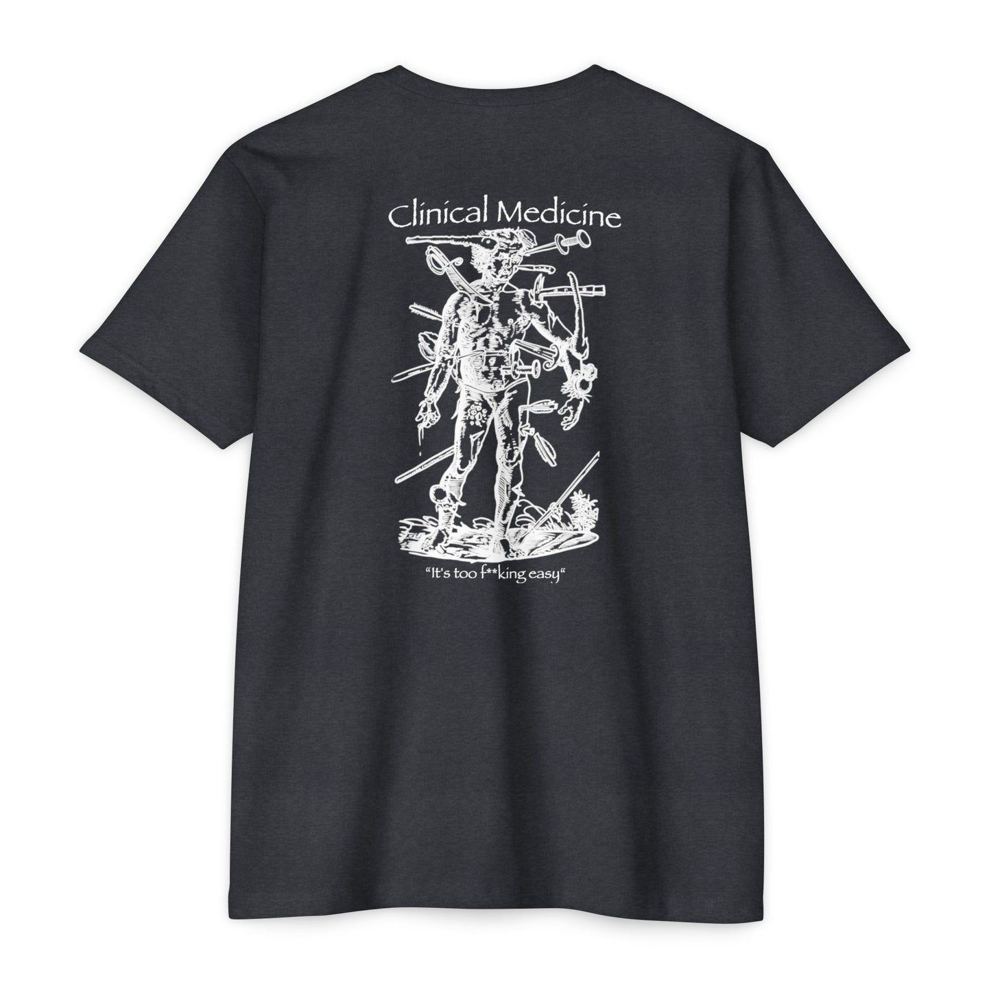 Clinical Medicine Unisex CVC Jersey T-shirt