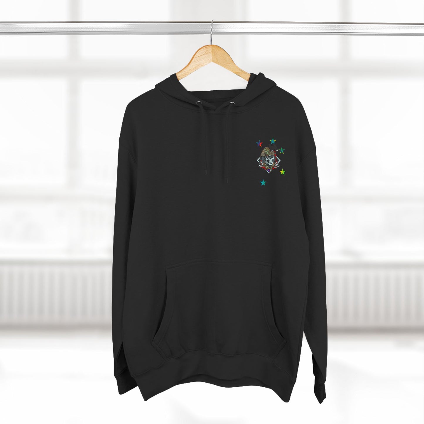 Cooking BANGS Three-Panel Fleece Hoodie