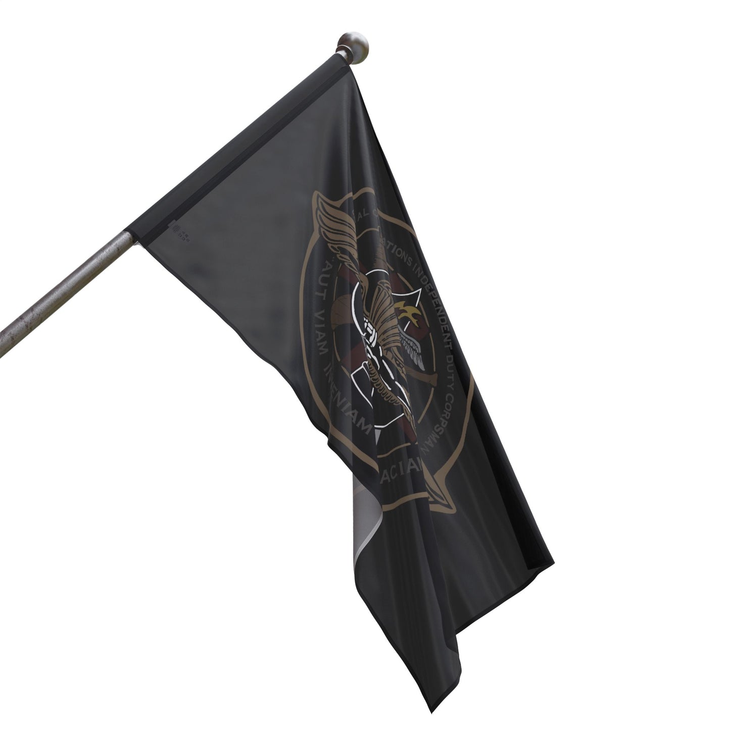 SOIDC Flag one sided hang flag