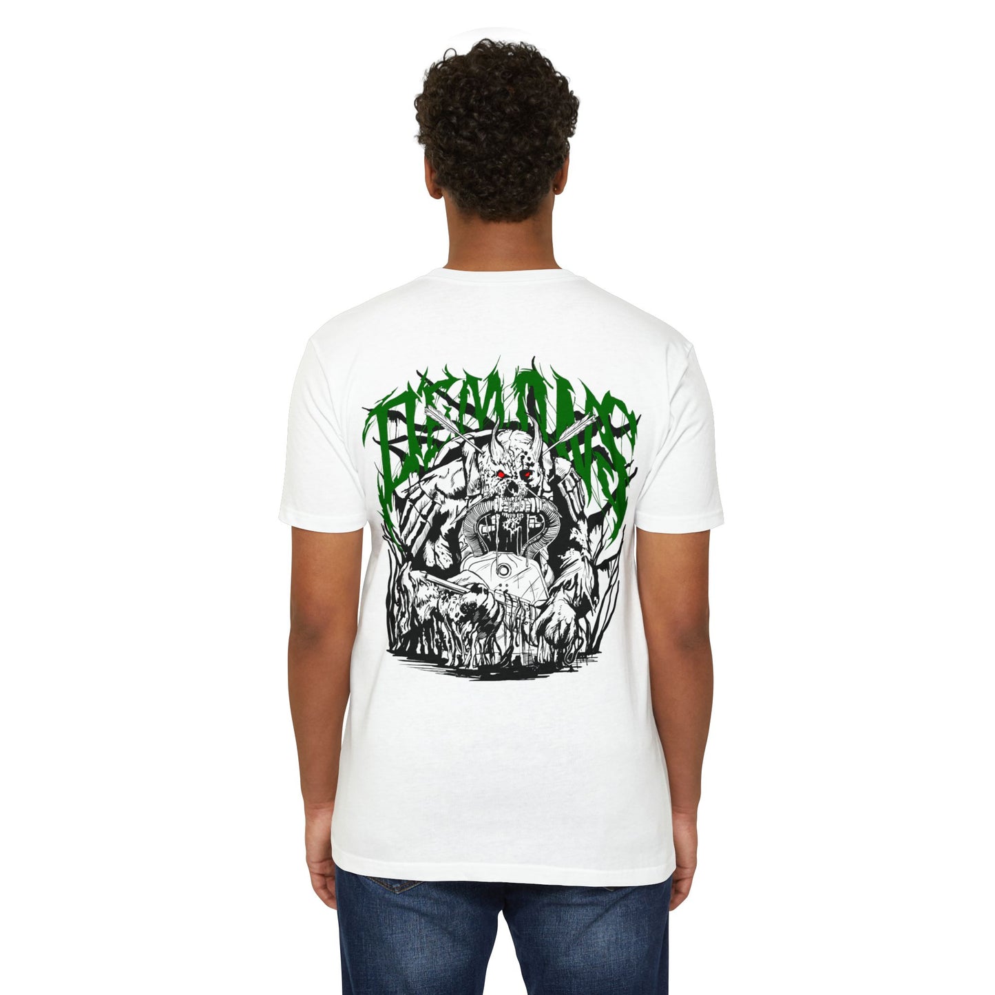 “DEMONS IN THE WATER”2Unisex CVC Jersey T-shirt