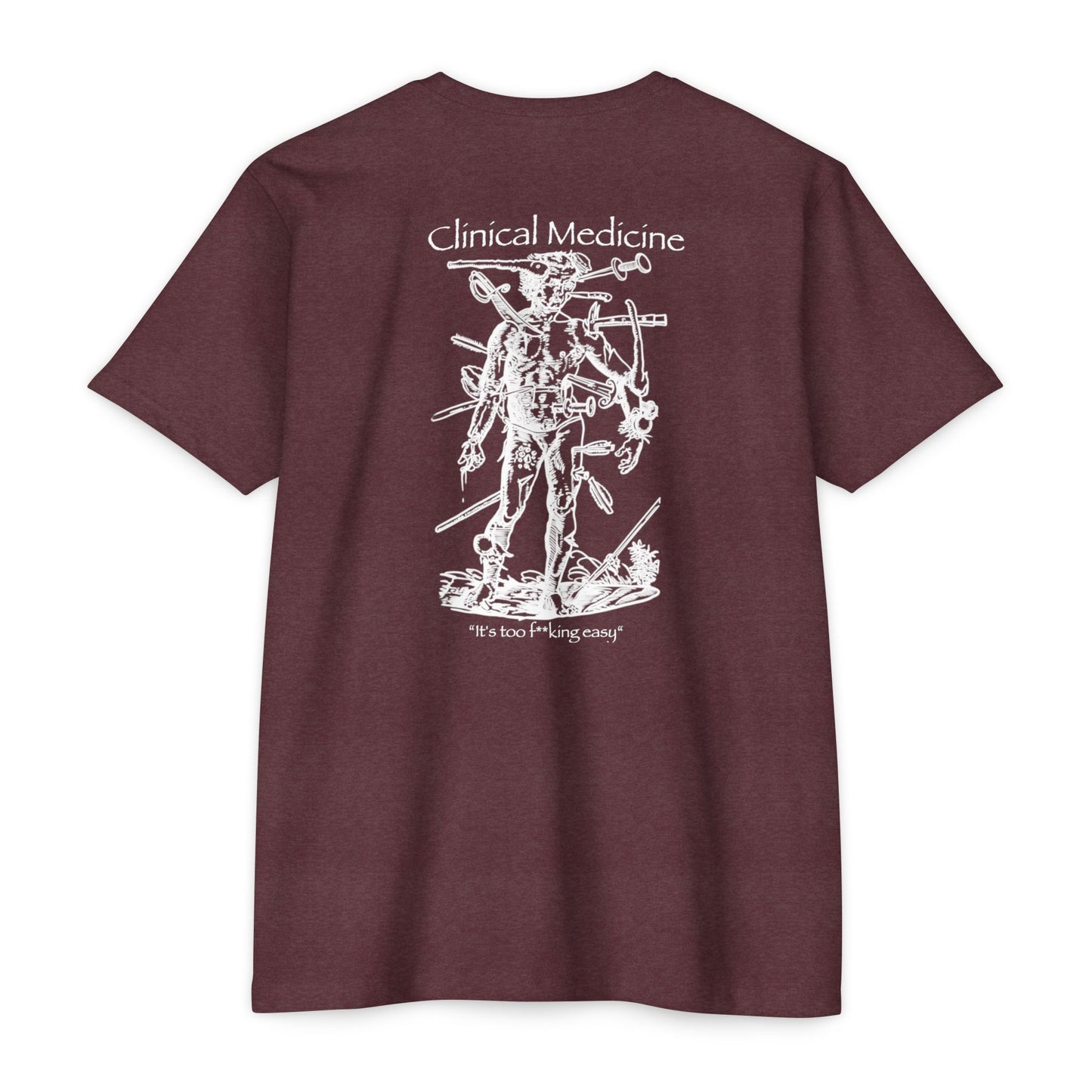 Clinical Medicine Unisex CVC Jersey T-shirt