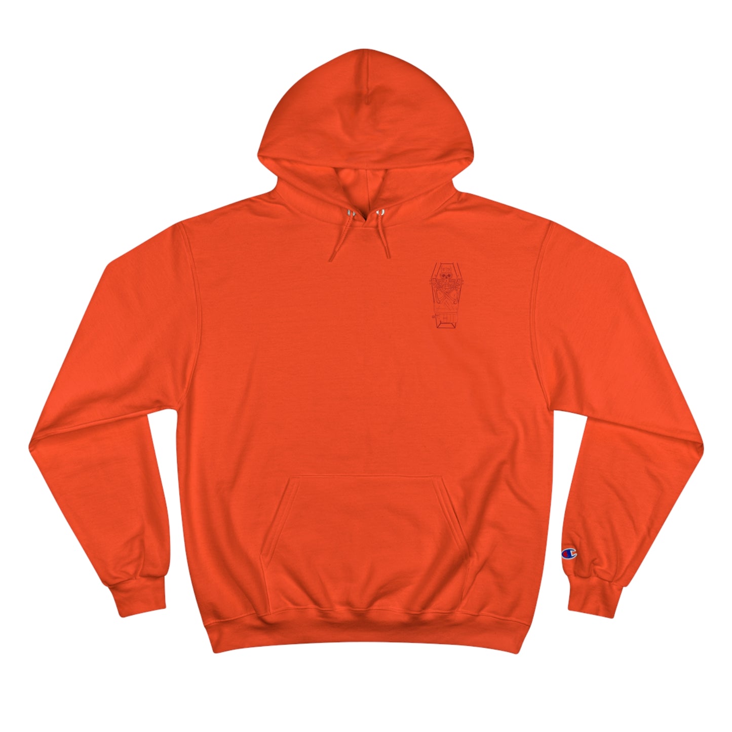 RED COFFIN Demons in the water Champion Hoodie