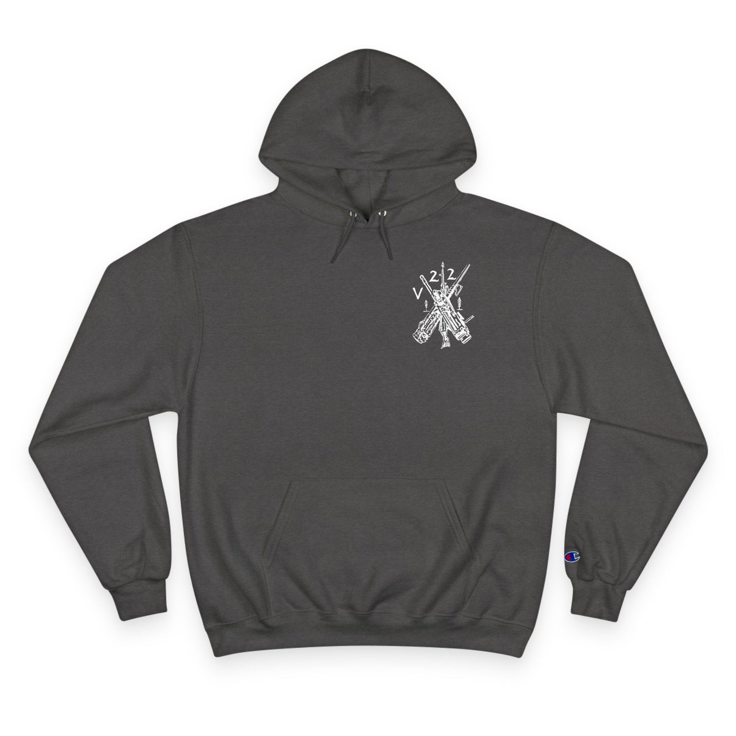 V22 HEAVY GUNS Champion Hoodie white