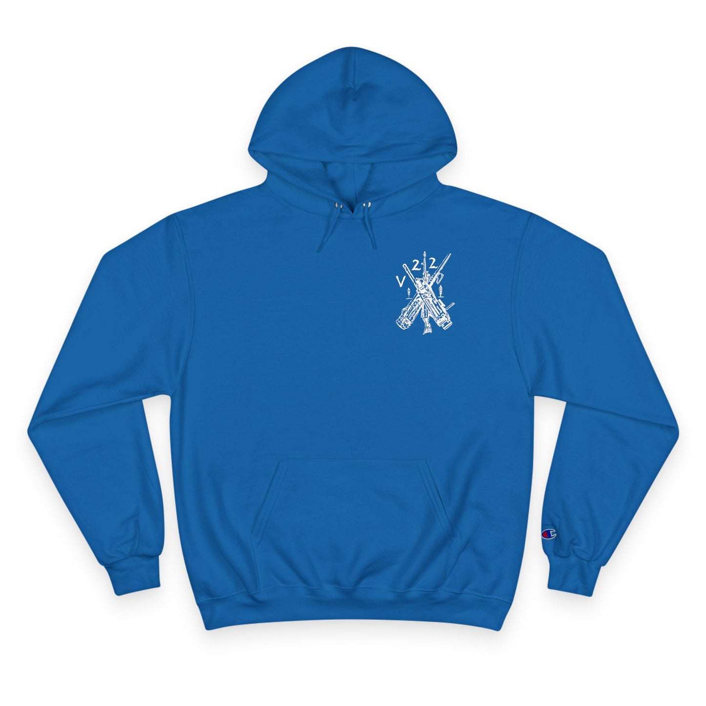 V22 HEAVY GUNS Champion Hoodie white