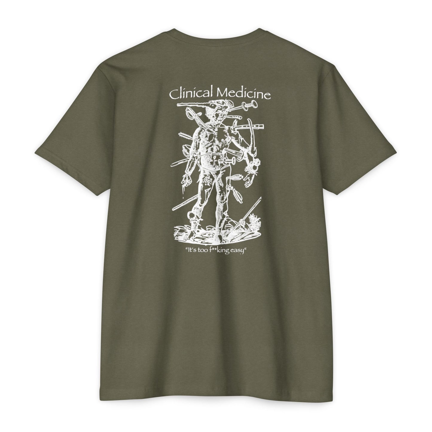 Clinical Medicine Unisex CVC Jersey T-shirt