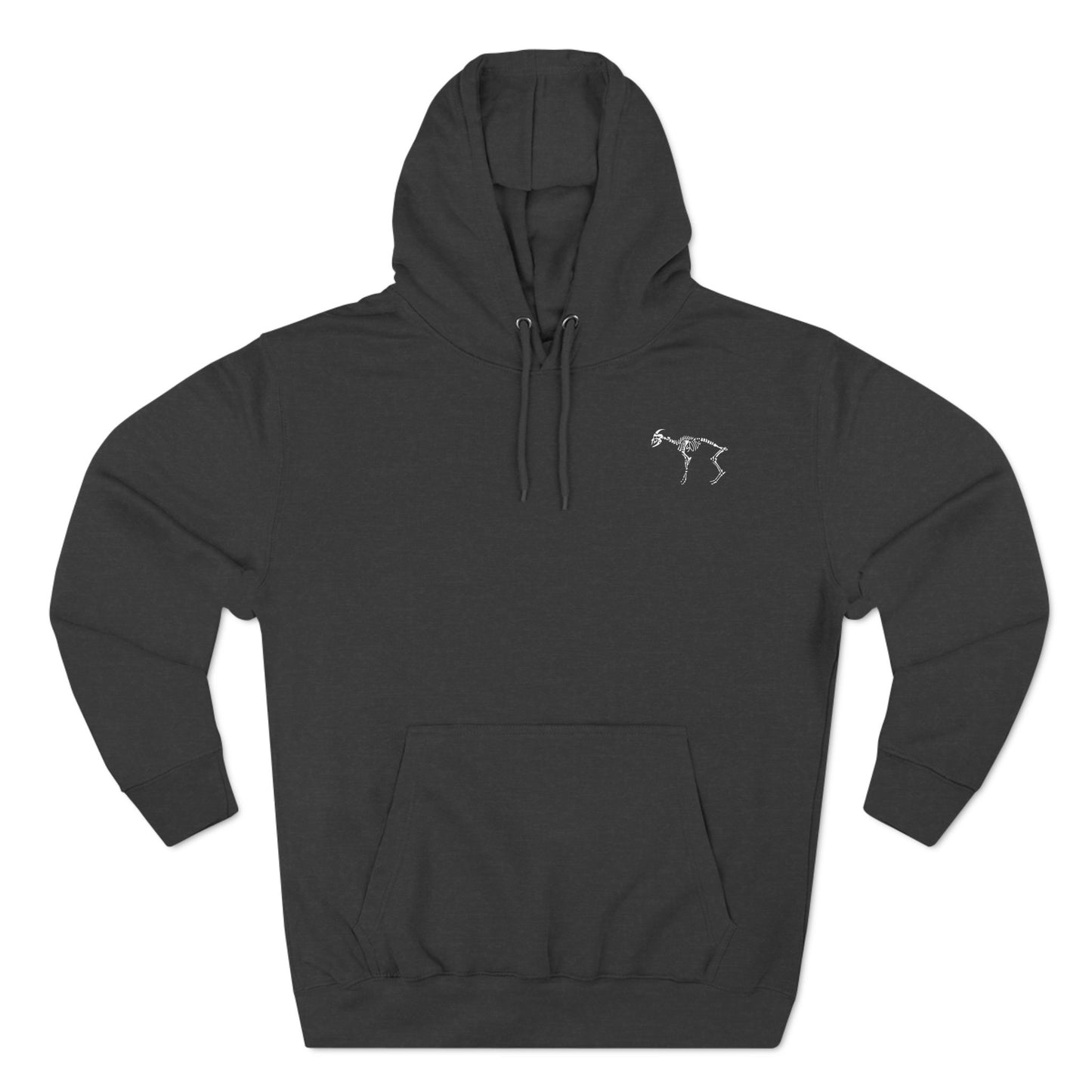 W-M “BONE GOAT” Three-Panel Fleece Hoodie