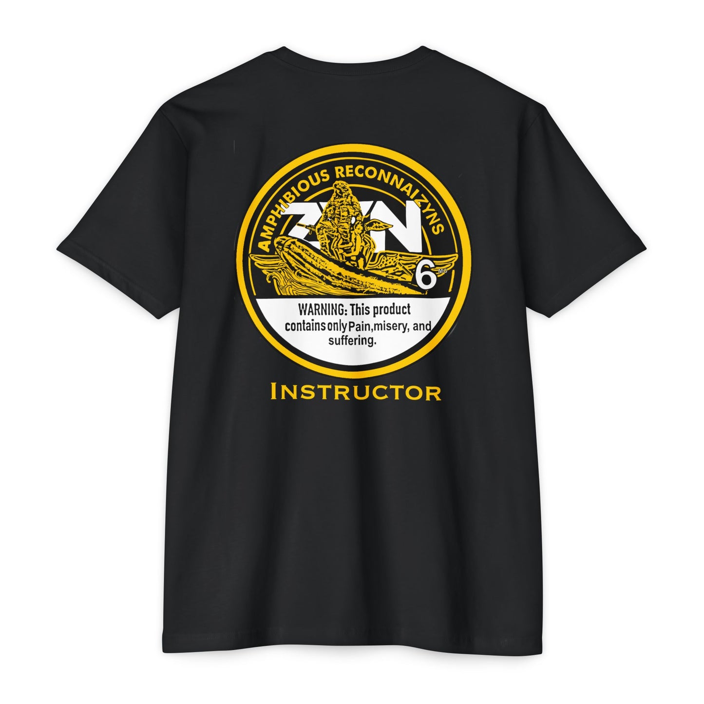 𝕬𝖒𝖕𝖍𝖎𝖇𝖎𝖔𝖚𝖘 𝕽𝖊𝖈𝖔𝖓𝖓𝖆𝖎𝖟𝖞𝖓𝖘 INSTRUCTOR Unisex CVC Jersey T-shirt