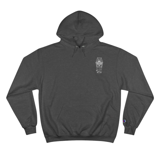 Demons in the water 2 Champion Hoodie light design