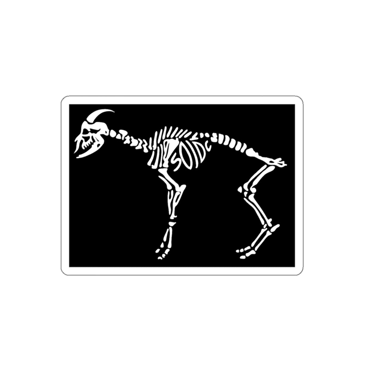 W-M “BONE GOAT” Kiss-Cut Stickers