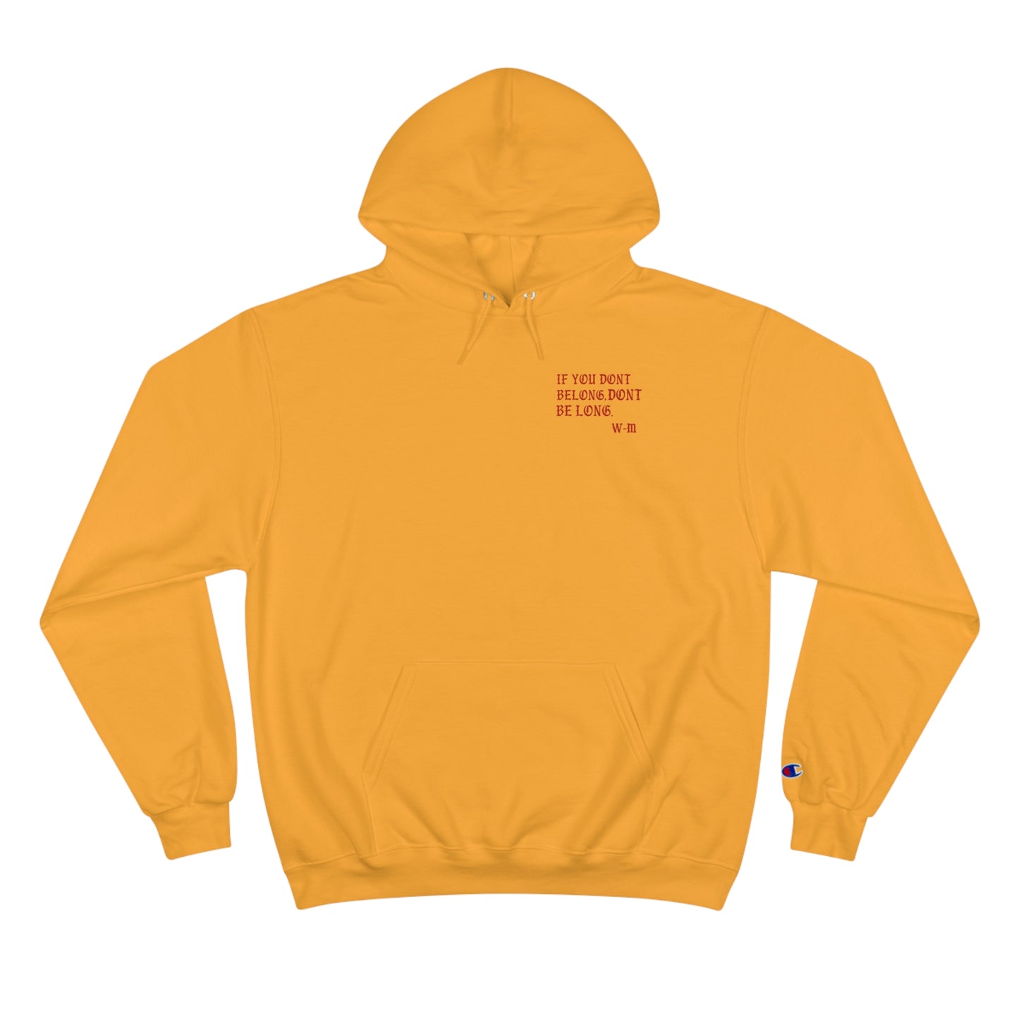 W-M BDC Champion Hoodie