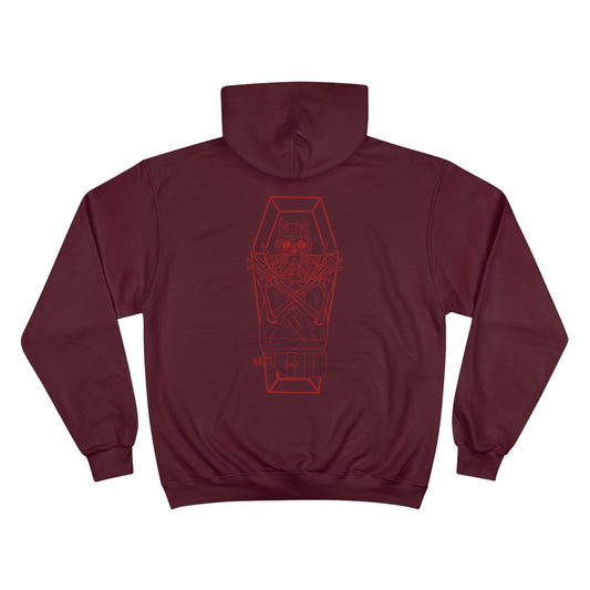 RED COFFIN Demons in the water Champion Hoodie