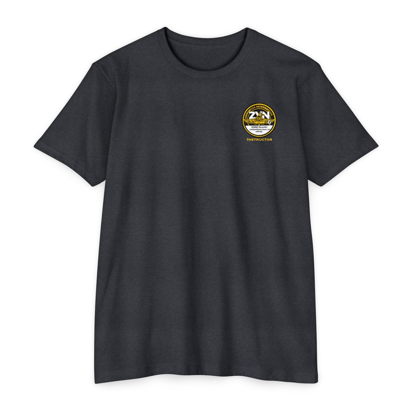 𝕬𝖒𝖕𝖍𝖎𝖇𝖎𝖔𝖚𝖘 𝕽𝖊𝖈𝖔𝖓𝖓𝖆𝖎𝖟𝖞𝖓𝖘 INSTRUCTOR Unisex CVC Jersey T-shirt
