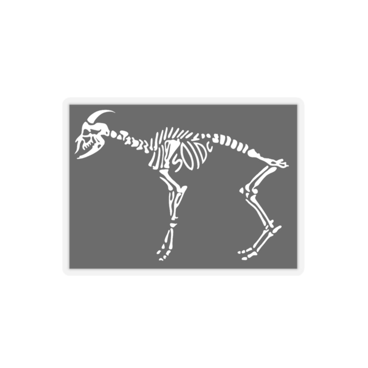 W-M “BONE GOAT” Kiss-Cut Stickers