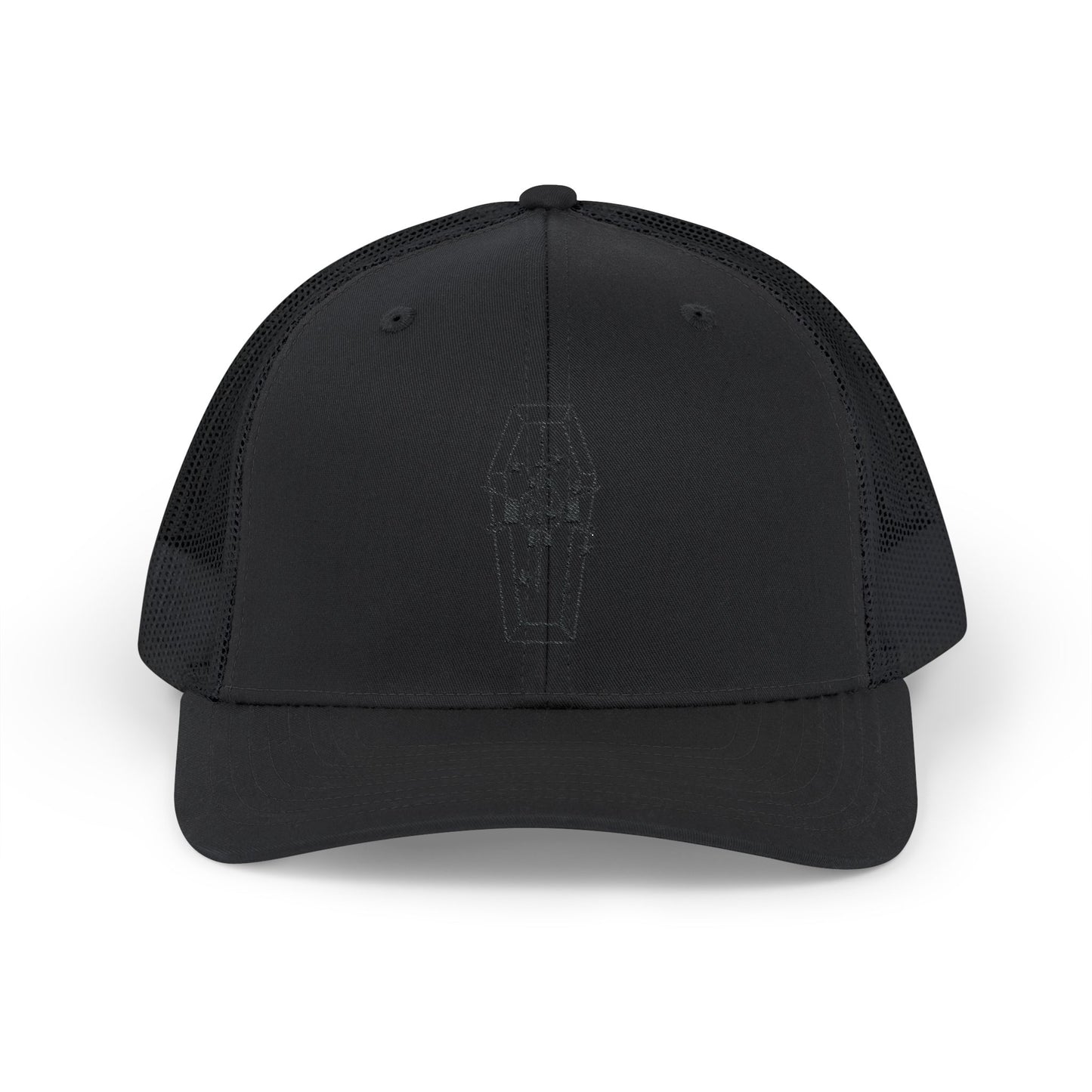 Whiskey Mike coffin Snapback Trucker Cap
