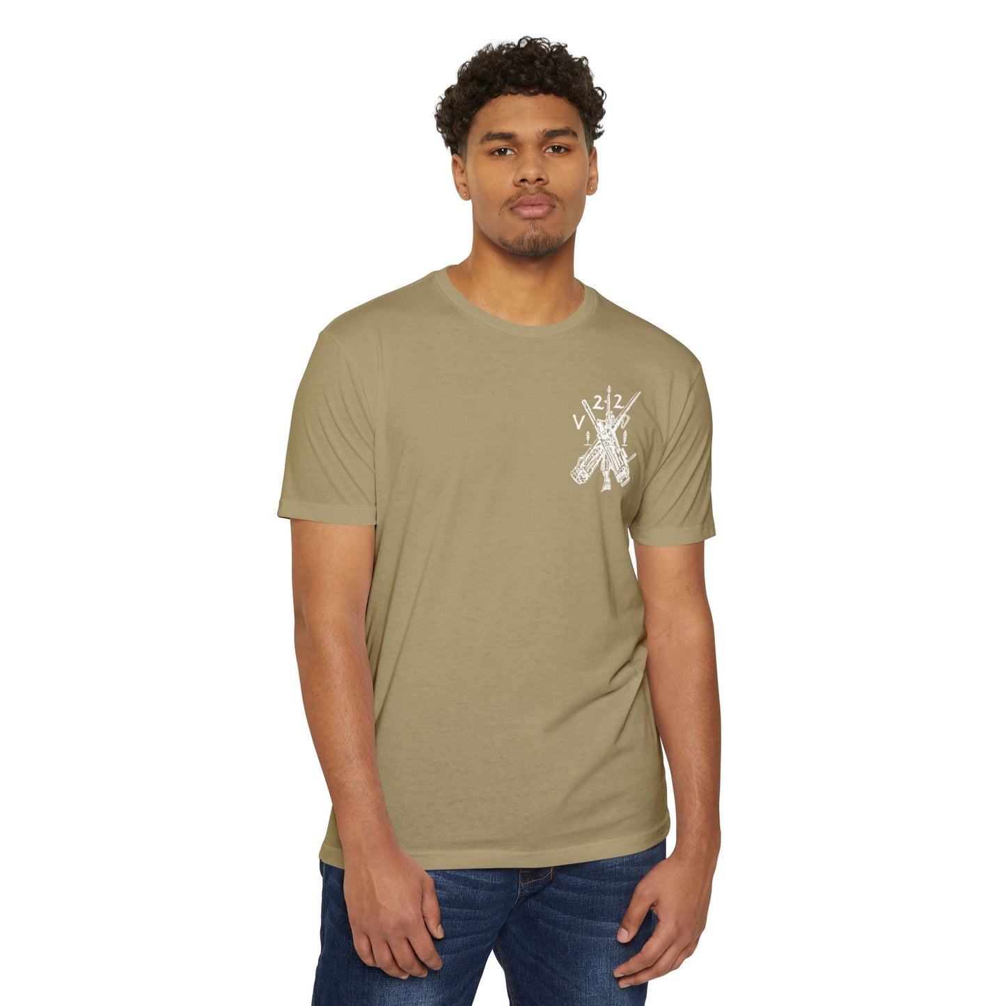 V22 heavy guns white shirt