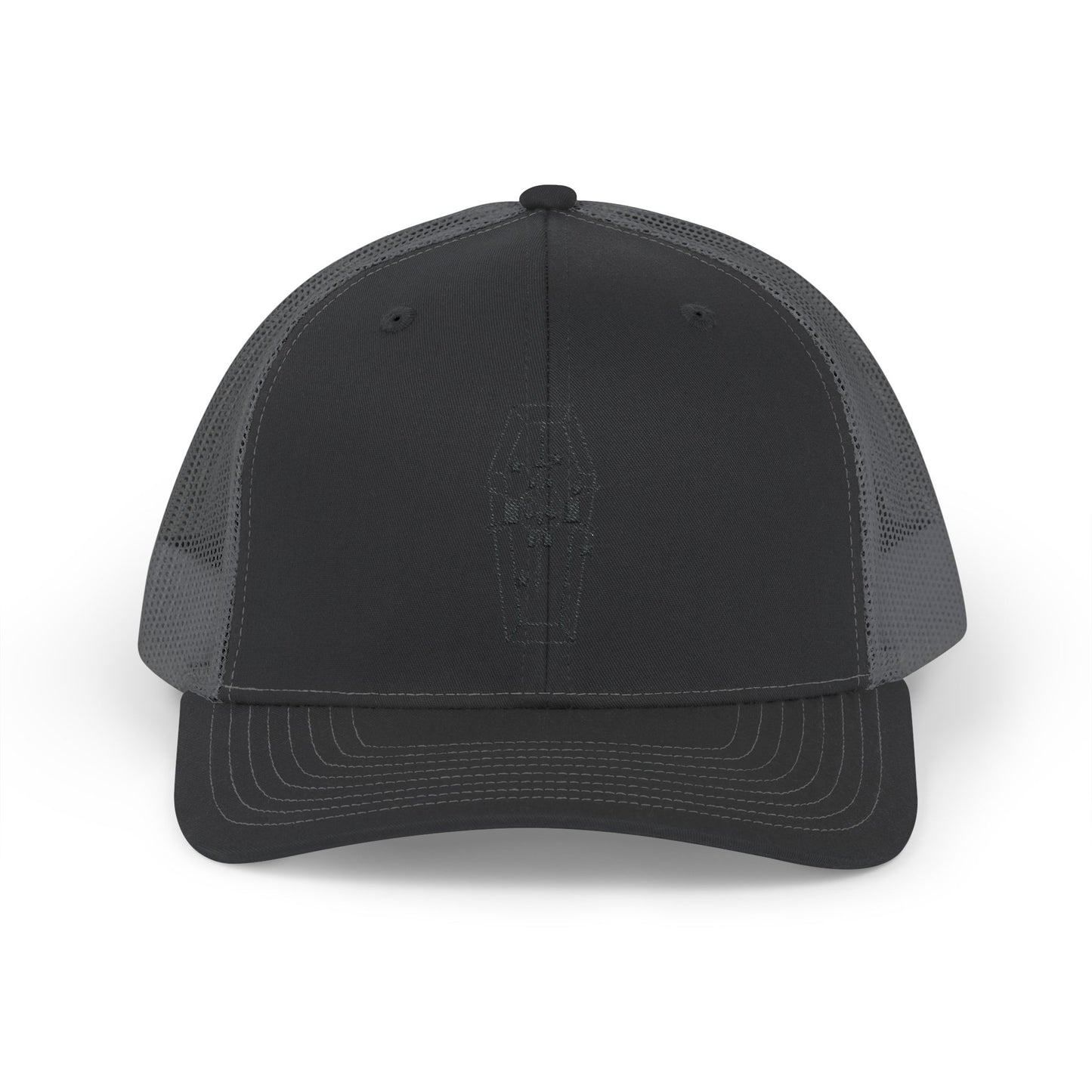 Whiskey Mike coffin Snapback Trucker Cap