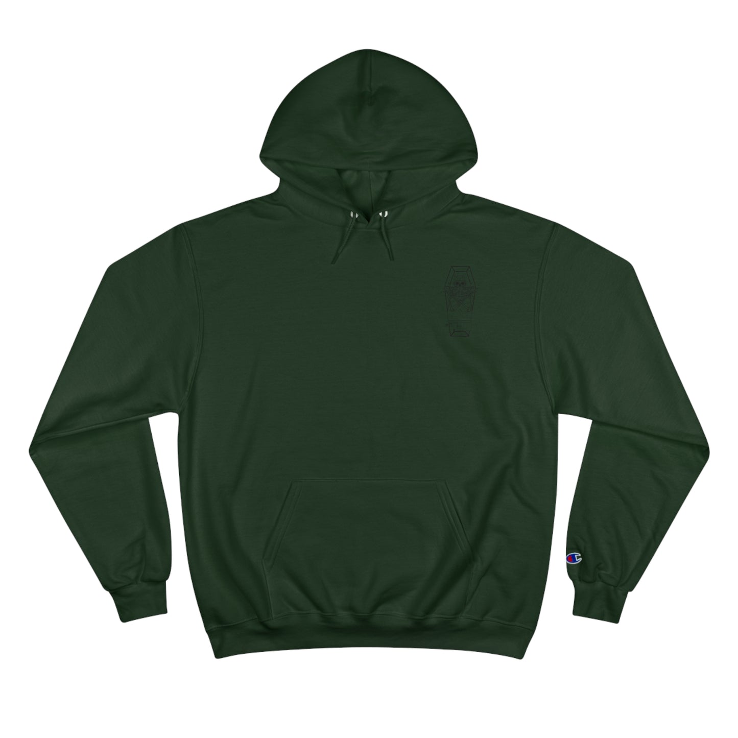 Demons in the water 2  coffinChampion Hoodie