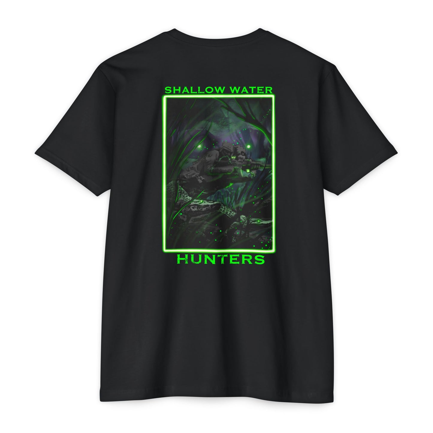 W-M “SHALLOW WATER HUNTERS” Unisex CVC Jersey T-shirt