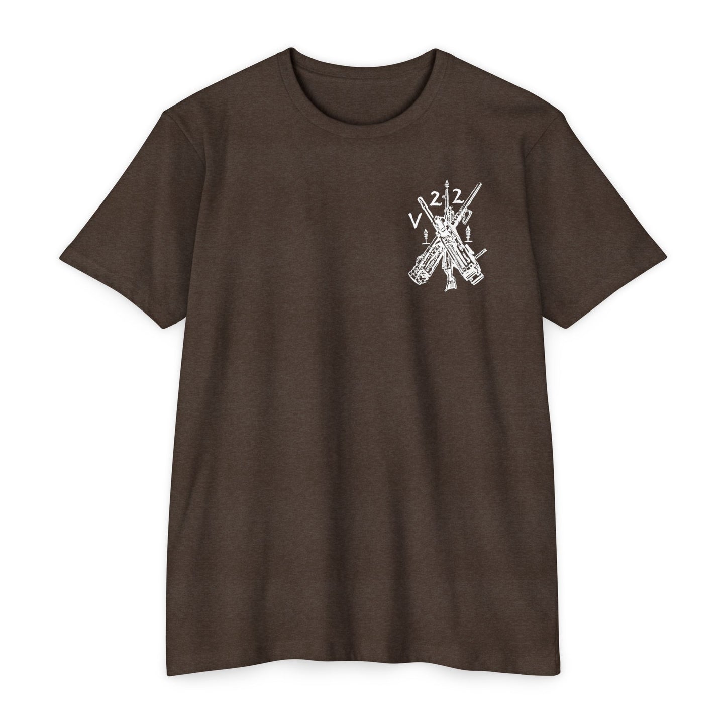 V22 heavy guns white shirt