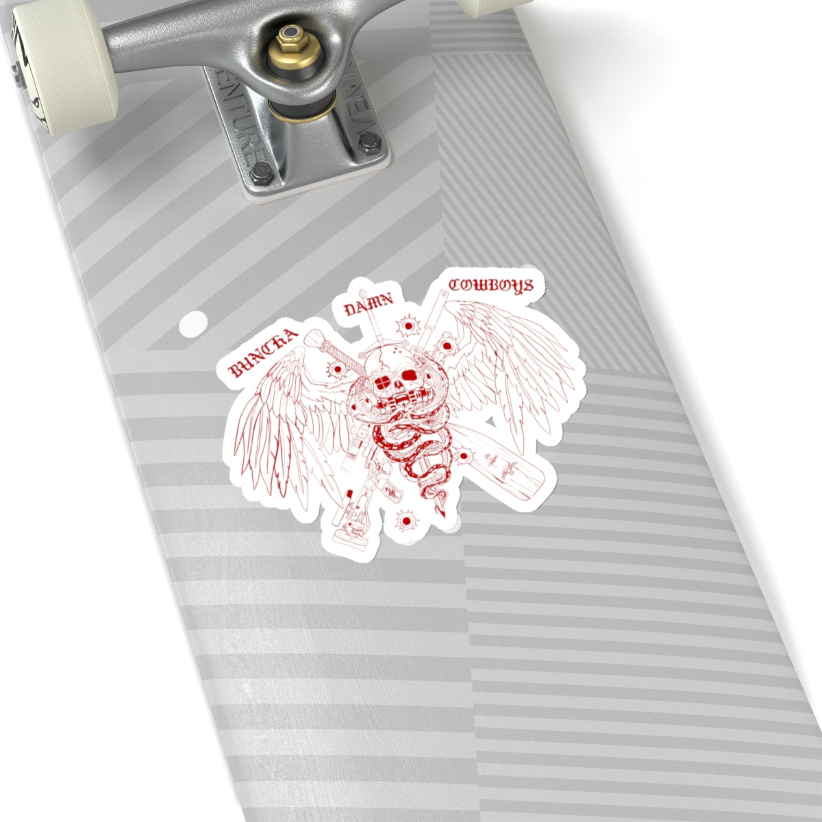 Copy of W-M “BDC” Kiss-Cut Stickers