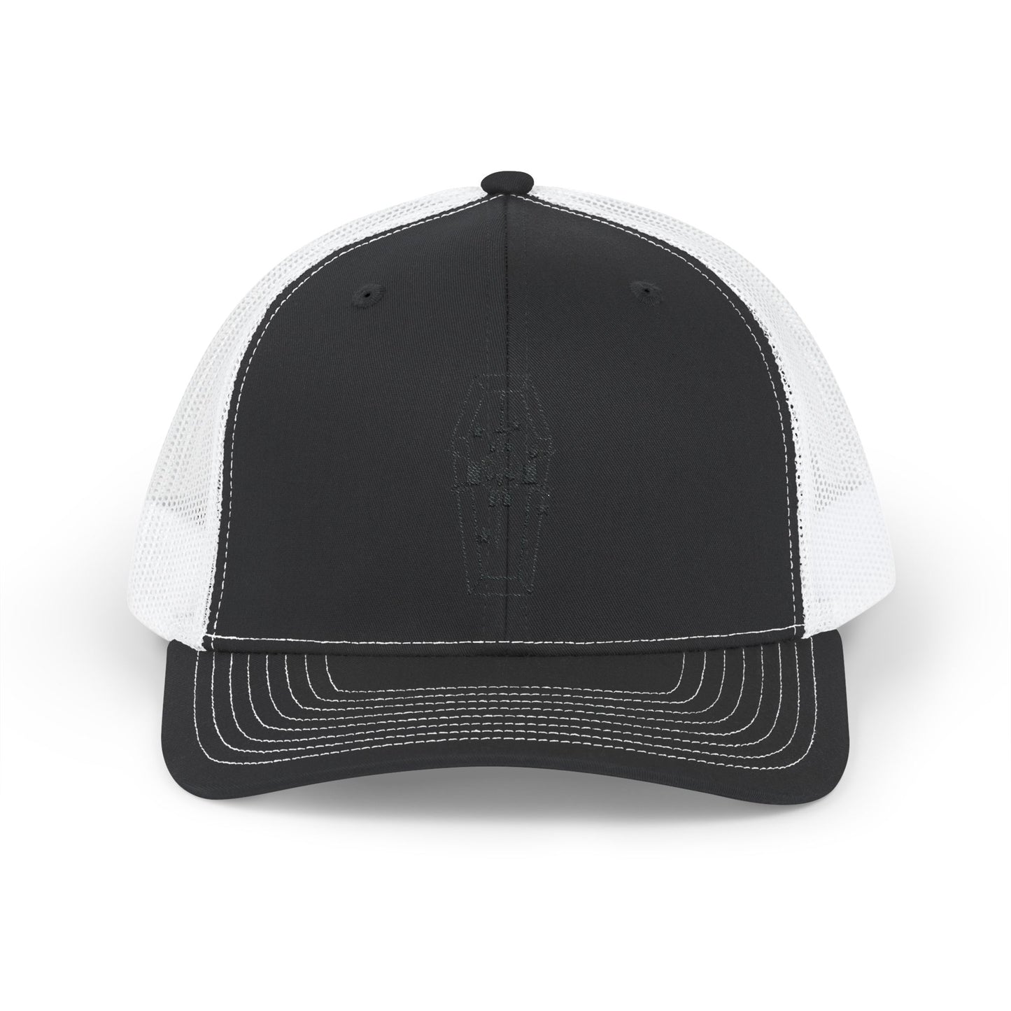 Whiskey Mike coffin Snapback Trucker Cap
