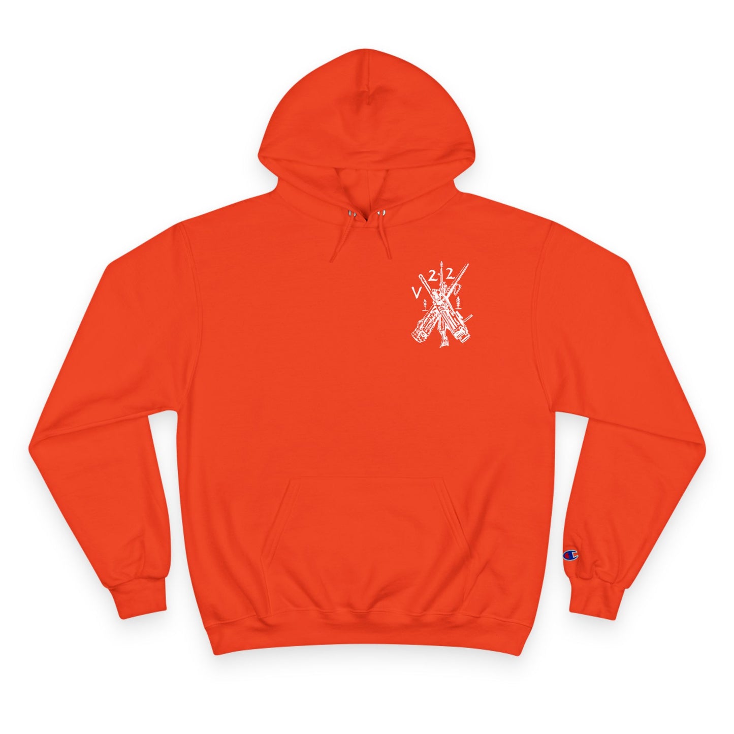 V22 HEAVY GUNS Champion Hoodie white