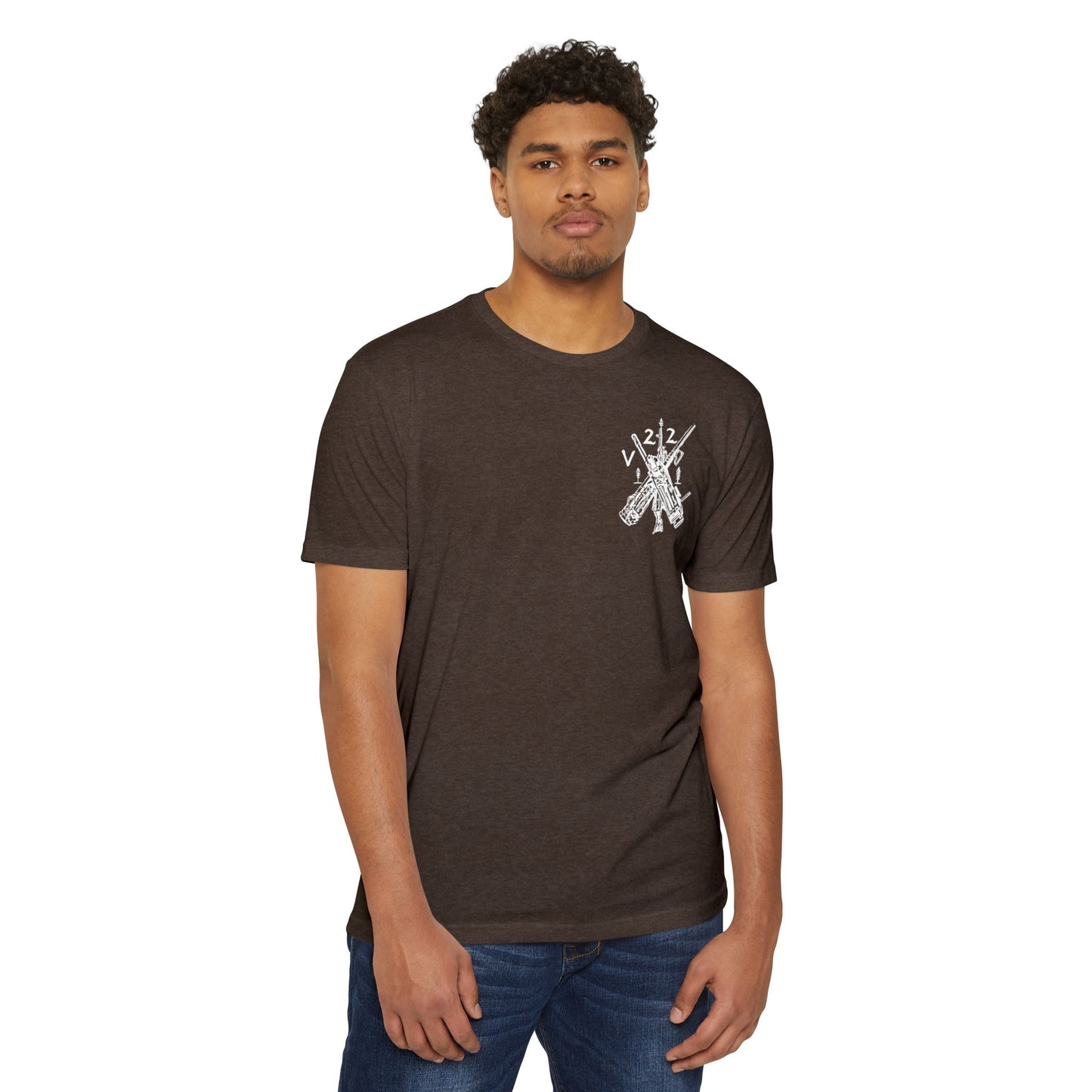 V22 heavy guns white shirt