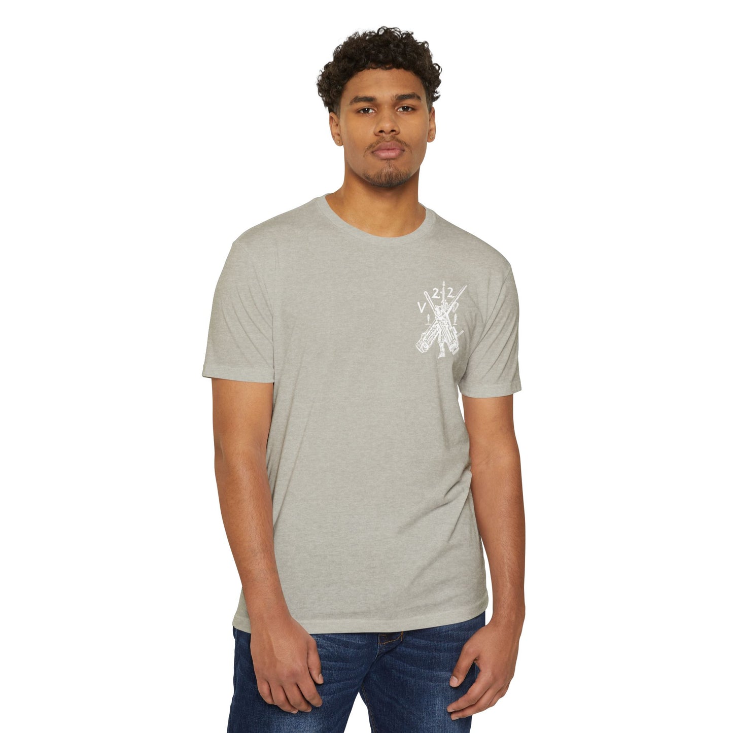 V22 heavy guns white shirt
